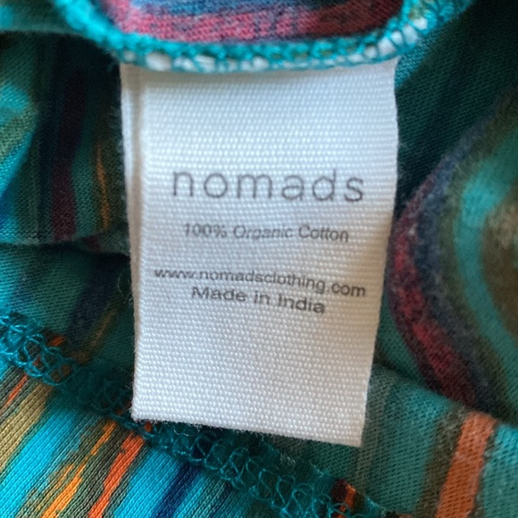 NOMADS LIVE BREATHE WEAR ORGANIC COTTON DRESS 8 NEW FAIR TRADE FASHION - Picture 9 of 9
